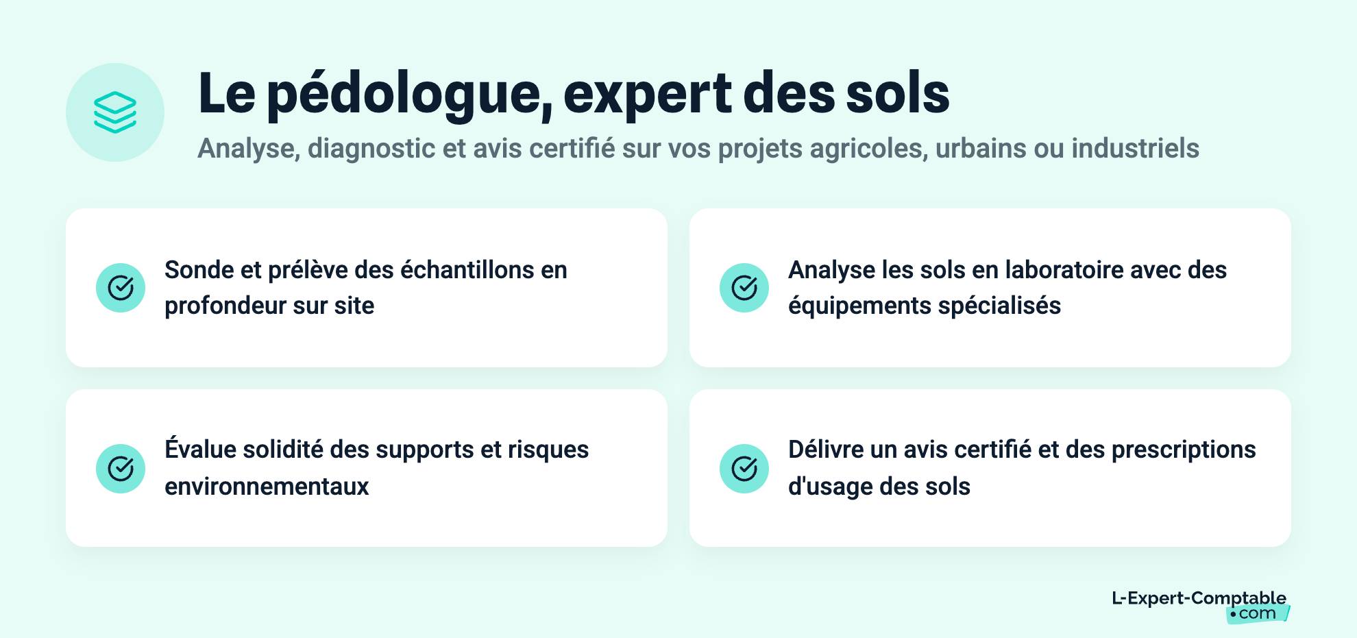 Le pédologue, expert des sols